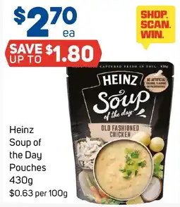 Foodland Heinz Soup of the Day Pouches offer