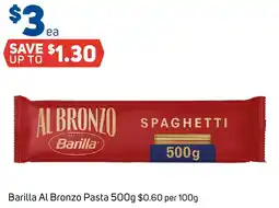 Foodland Barilla Al Bronzo Pasta offer