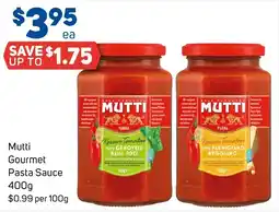 Foodland Mutti Gourmet Pasta Sauce offer