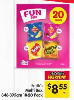 Spar Smith's Multi Box offer