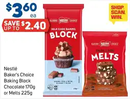 Foodland Nestlé Baker's Choice Baking Block Chocolate offer