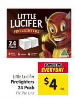 Spar Little Lucifer Firelighters offer