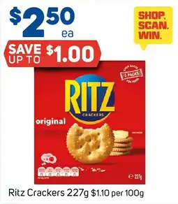 Foodland Ritz Crackers offer