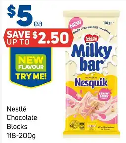 Foodland Nestlé Chocolate Blocks offer