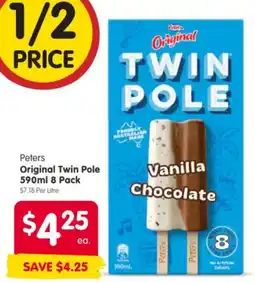 Spar Peters Original Twin Pole offer