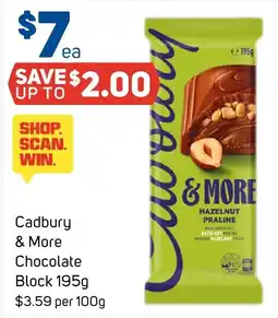 Foodland Cadbury & More Chocolate Block offer
