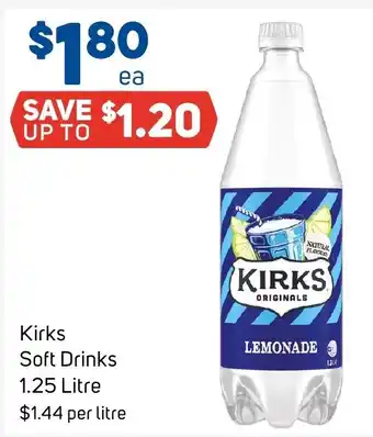 Foodland Kirks Soft Drinks offer
