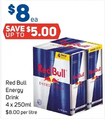 Foodland Red Bull Energy Drink offer