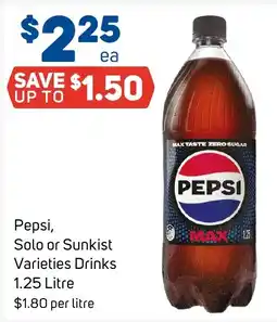 Foodland Pepsi Max offer