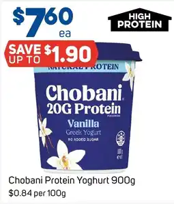 Foodland Chobani Protein Yoghurt offer