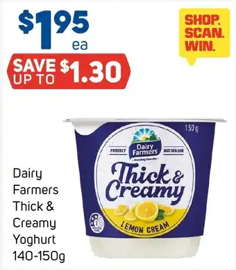 Foodland Dairy Farmers Thick & Creamy Yoghurt offer