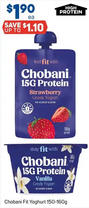 Foodland Chobani Fit Yoghurt offer