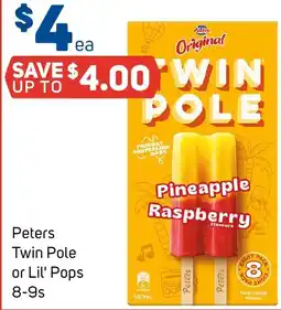Foodland Peters Twin Pole offer