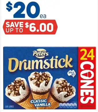 Foodland Peters Drumstick offer