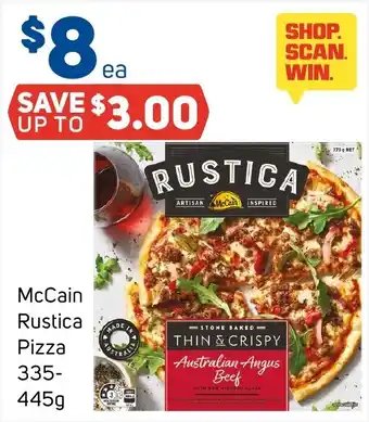 Foodland McCain Rustica Pizza offer