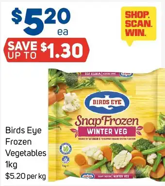 Foodland Birds Eye Frozen Vegetables offer