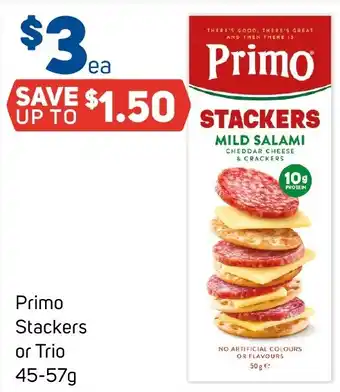 Foodland Primo Stackers offer