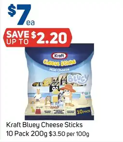 Foodland Kraft Bluey Cheese Sticks offer