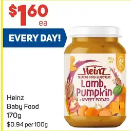 Foodland Heinz Baby Food offer