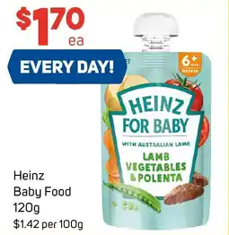 Foodland Heinz Baby Food offer