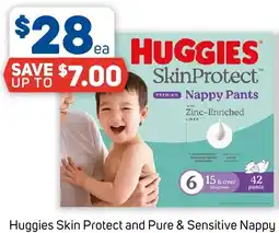 Foodland Huggies Skin Protect Nappy Pants offer