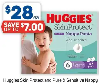 Foodland Huggies Skin Protect Nappy Pants offer