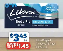 Foodland Libra Original Tampons offer