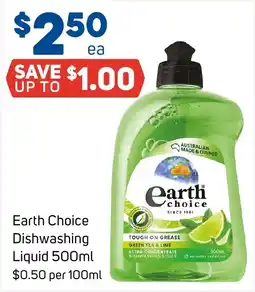 Foodland Earth Choice Dishwashing Liquid offer