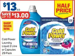 Foodland Cold Power Laundry Liquid or Capsules offer