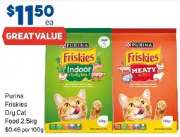Foodland Purina Friskies Dry Cat Food offer