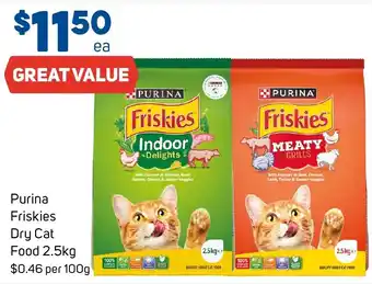 Foodland Purina Friskies Dry Cat Food offer