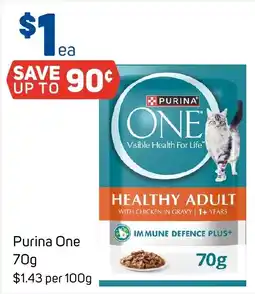 Foodland Purina One Healthy Adult offer