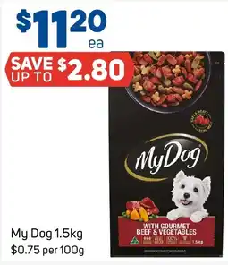 Foodland My Dog With Gourmet Beef & Vegetables offer