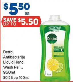 Foodland Dettol Antibacterial Liquid Hand Wash Refill offer