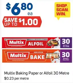 Foodland Multix Baking Paper or Alfoil offer