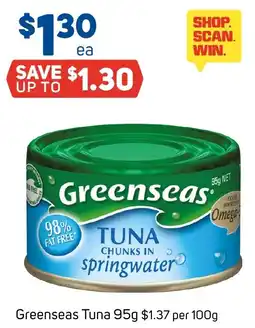 Foodland Greenseas Tuna offer