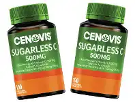 Cincotta Chemist Cenovis Sugarless C 500mg 100 Chewable Tablets offer