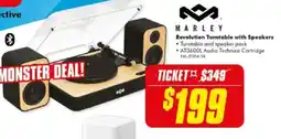 The Good Guys Marley Revolution Turntable with Speakers offer