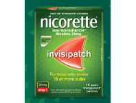 Cincotta Chemist Nicorette Invisipatch Step 1 25mg 14 Pack offer