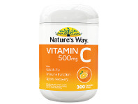 Woolworths Nature’s Way Vitamin C Orange 500mg Pk 300 offer