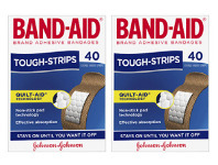 Band-Aid Tough Strips Regular Fabric 40 Pack