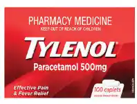 Superpharmacy Tylenol Paracetamol 500mg 100 Tablets offer
