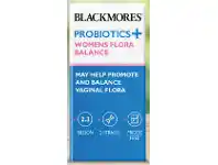 Blackmores Probiotics + Womens Flora Balance 30 Capsules