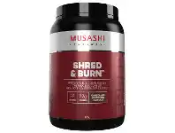Pharmacy4Less Musashi Chocolate Milkshake Shred & Burn 900g offer