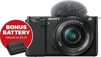 Camera House Sony ZV-E10 offer