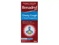 Benadryl Pe Chesty Cough Nasal Berry 200ml