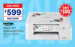 Officeworks Brother SP 1 Sublimation Printer offer