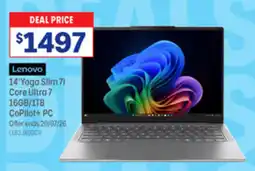 Officeworks Lenovo 14" Yoga Slim 7i offer