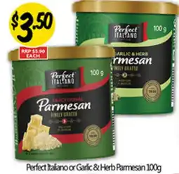 Not Quite Right Perfect Italiano Parmesan offer