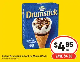 IGA Peters Drumstick offer